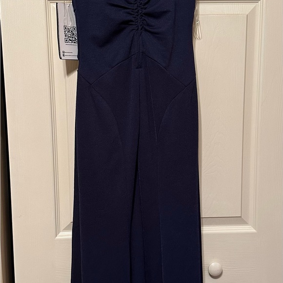 WT Emerald Sunday Size S Formal long dress with built in bra - Picture 2 of 9